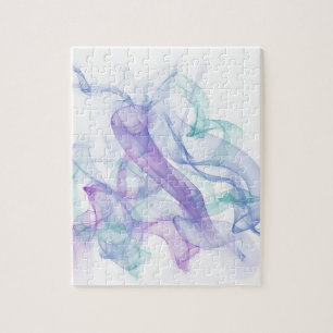 Abstrakter Lila Haze Puzzle