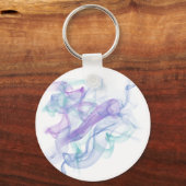 Abstrakter Lila Haze Schlüsselanhänger (Vorderseite)