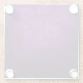 Abstrakter lila Hintergrund oder Papier mit hellem Glasuntersetzer (Rückseite)