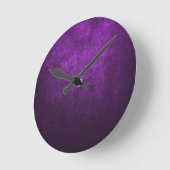 Abstrakter Lila Hintergrund oder Papier mit hellem Runde Wanduhr (Winkel)