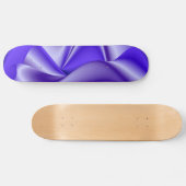 Abstrakter lila Regenbogen Skateboard (Horizontal)