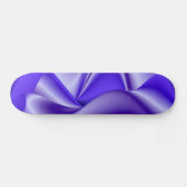Abstrakter lila Regenbogen Skateboard (Horizontal)