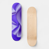 Abstrakter lila Regenbogen Skateboard (Vorderseite)