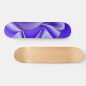 Abstrakter lila Regenbogen Skateboard (Horizontal)