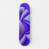 Abstrakter lila Regenbogen Skateboard (Vorne)