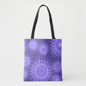 Abstrakter Lila Splash Tasche (Vorderseite)