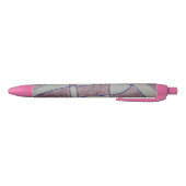 Abstrakter lila Stift (Unterseite)