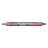 Abstrakter lila Stift (Rückseite)