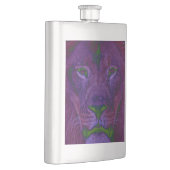 Abstrakter Lion Classic Flask Flachmann (Rechts)