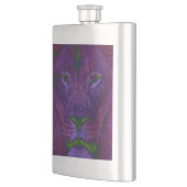 Abstrakter Lion Classic Flask Flachmann (Links)