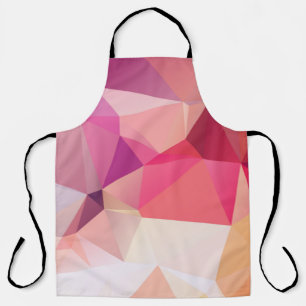 Abstrakter Low-Poly-Hintergrund, Geometrie-Dreieck Schürze