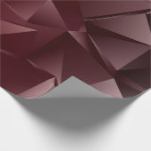 Abstrakter Low-Poly Hintergrund. triangulierte Tex Geschenkpapier (Ecke)
