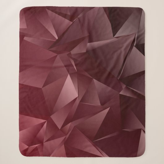 Abstrakter Low-Poly Hintergrund. triangulierte Tex Sherpadecke (Vorderseite)