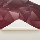 Abstrakter Low-Poly Hintergrund. triangulierte Tex Sherpadecke (3/4)