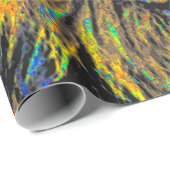 abstrakter Löwe Geschenkpapier (Rolleneckpunkt)