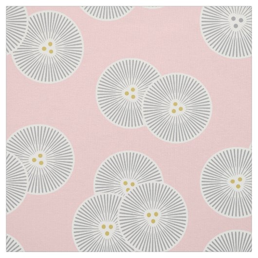 Abstrakter Löwenzahn Stoff (Muster)