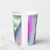 Abstrakter Magic Colors Paper Cup Pappbecher (Links)