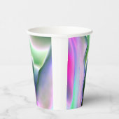 Abstrakter Magic Colors Paper Cup Pappbecher (Rechts)