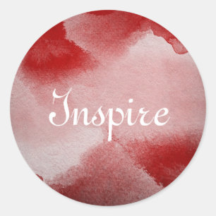 abstrakter Malereihintergrund Runder Aufkleber