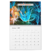 Abstrakter Mandala-Kalender Kalender (Jan 2027)
