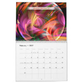 Abstrakter Mandala-Kalender Kalender (Feb 2027)