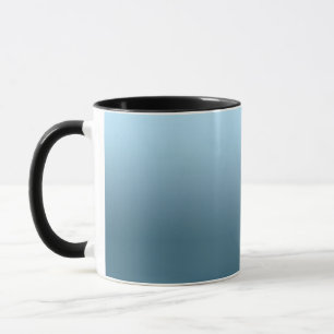 Abstrakter marineblau reiner Trend modern Tasse