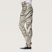 abstrakter Marmor Leggings (Links)