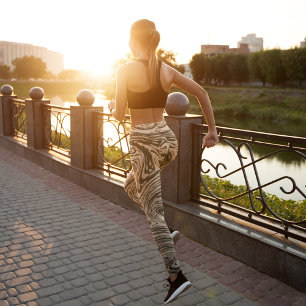 abstrakter Marmor Leggings