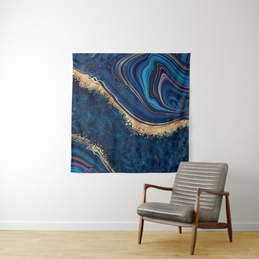 abstrakter Marmor mit Granitmosa Wandteppich (Beispiel (Horizontal))