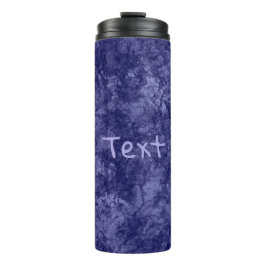 Abstrakter Marmor mit texturierter Marinemaschine Thermosbecher