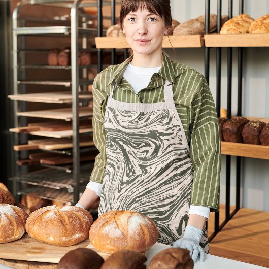 Abstrakter Marmor Schürze