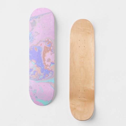 Abstrakter Marmor Skateboard (Vorderseite)