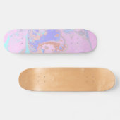 Abstrakter Marmor Skateboard (Horizontal)