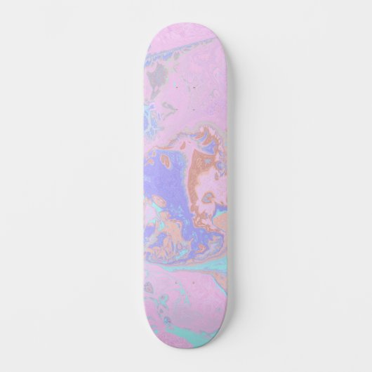 Abstrakter Marmor Skateboard (Vorderseite)