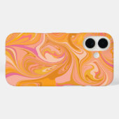 Abstrakter Marmor Swirl Case-Mate iPhone Hülle (Rückseite (Horizontal))