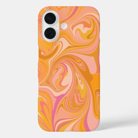 Abstrakter Marmor Swirl Case-Mate iPhone Hülle (Rückseite)