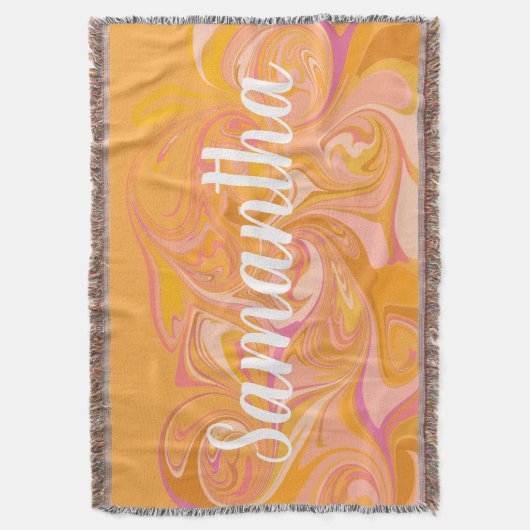 Abstrakter Marmor Swirl Decke (Vorderseite Vertikal)