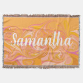 Abstrakter Marmor Swirl Decke (Vorderseite)