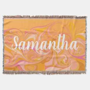 Abstrakter Marmor Swirl Decke