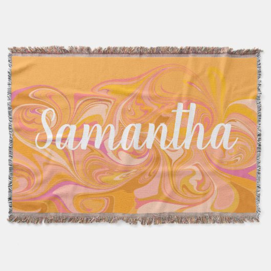 Abstrakter Marmor Swirl Decke (Vorderseite)