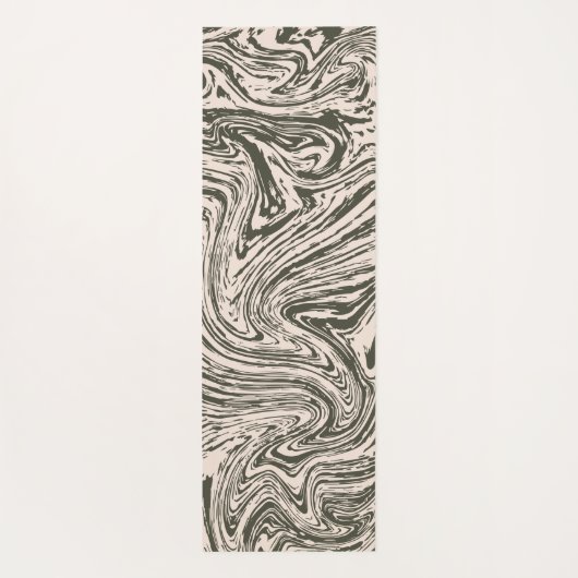abstrakter Marmor Yogamatte (Rückseite)