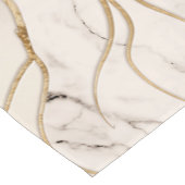 Abstrakter Marmorbaum Kurzer Tischläufer (Ecke)