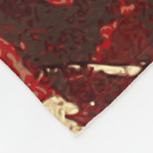 Abstrakter Marmorboden. Fleecedecke (Ecke)