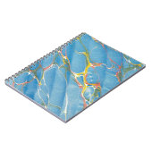 Abstrakter Marmorboden. Notizblock (Linke Seite)