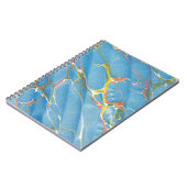 Abstrakter Marmorboden. Notizblock (Linke Seite)