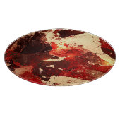 Abstrakter Marmorboden. Schneidebrett (Ecke)