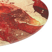 Abstrakter Marmorboden. Schneidebrett (Ecke)