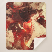 Abstrakter Marmorboden. Sherpadecke (Vorderseite)