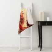 Abstrakter Marmorboden. Sherpadecke (Beispiel)