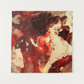 Abstrakter Marmorboden. Wandteppich (Vorderseite (Horizontal))